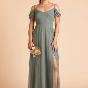 Devin Convertible Dress- Chiffon Sea Glass